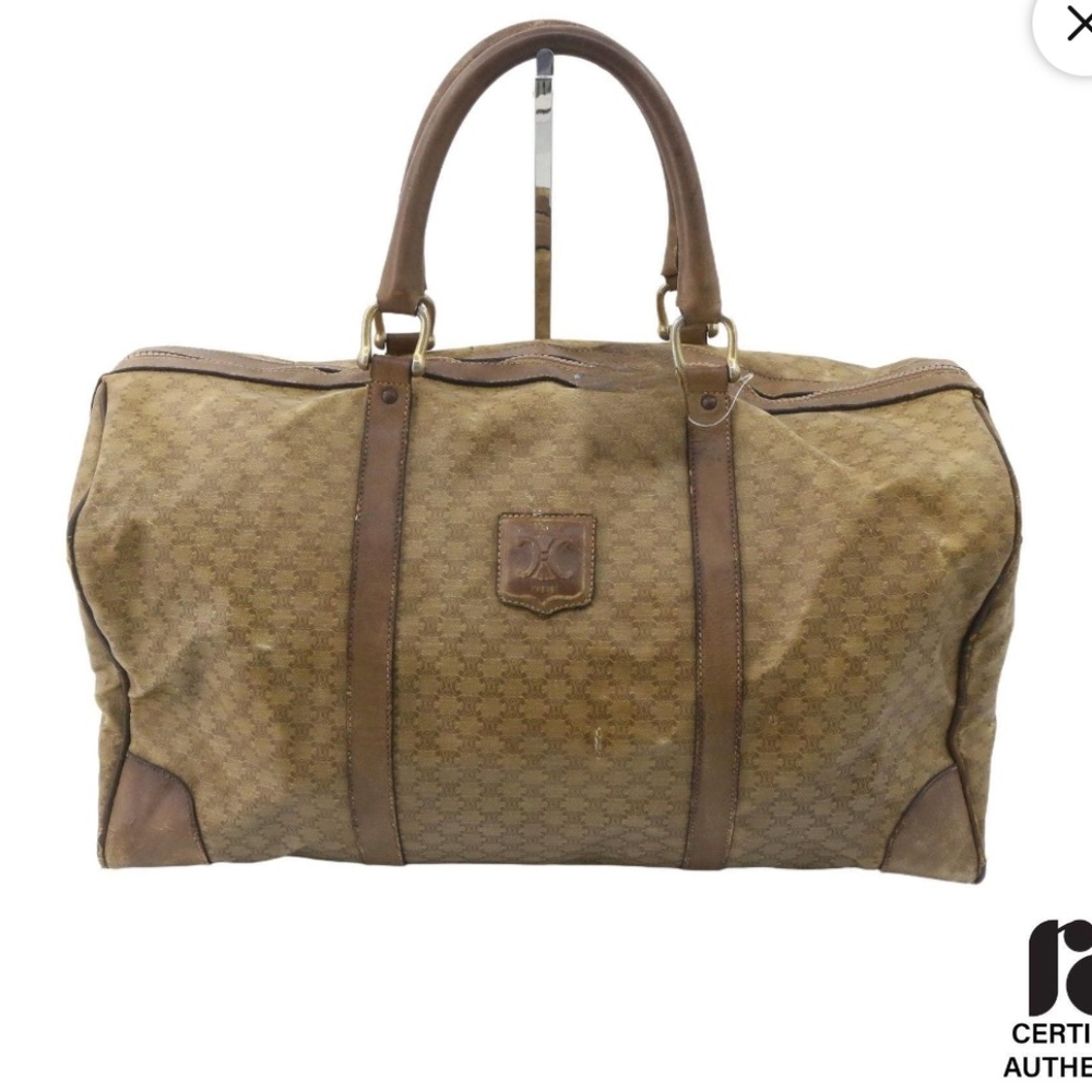 Vintage Celine Macadam Weekender Travel Bag